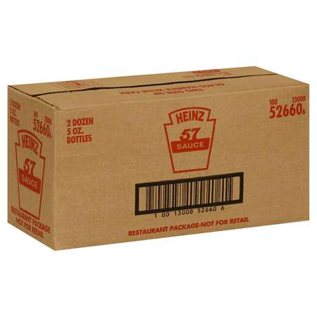 Heinz Heinz 57 Sauce 5 oz. Bottle, PK24 10013000526606